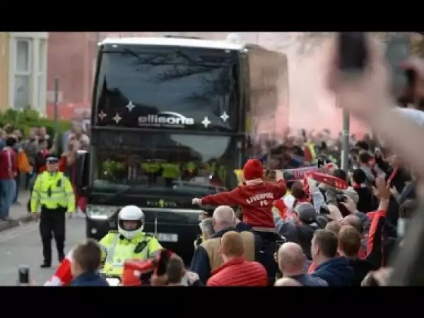 Video: Police Warns Liverpool Fans With Flares vs Man City Could Face Prison